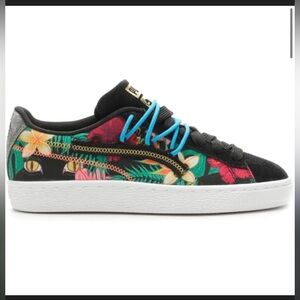 Puma Suede Papered Amazon Men’s Sneakers size 7 New with Tag Floral